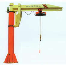 Pillar Mounted Floor Crane, Slewing Arm Jib Crane